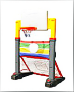 Баскетбольный щит с воротами Lerado LAG-532