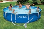Сборный каркасный бассейн круглый Intex (Интекс) 28212 (56996), размер 366 x 76 см, (насос-фильтр)