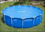 Тент-покрывало солнечный Intex 29021 (59952) для круглого бассейна 305 см