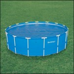 Тент-покрывало солнечный Bestway 58173 для круглых бассейнов, размер 549 см
